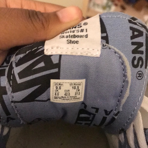 Purple high top vans - Picture 3 of 5